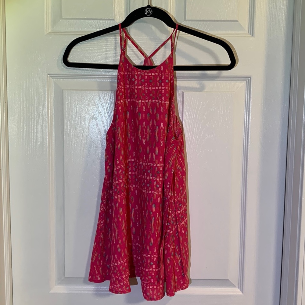 Bright dressy tank top